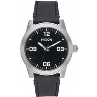 Mens Nixon The G.I. Leather Watch A933-000