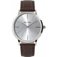 Unisex Paul Smith MA Small Leather Strap Watch P10100