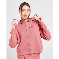 Tommy Hilfiger '85 Relaxed Fit Full Zip Hoodie - Pink - Womens