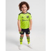 adidas Manchester United FC 2022/23 Third Kit Children - Semi Solar Slime