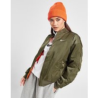 Nike Varsity Bomber Jacket - Medium Olive - Womens