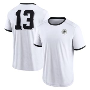 DFB 1974 Retro Ringer T-Shirt Official Merchandise